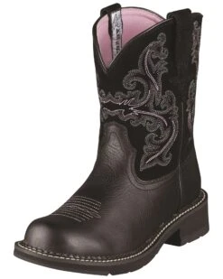 Ariat Women's Fatbaby Deertan Western Boots - Round Toe