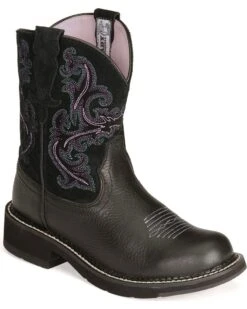 Ariat Women's Fatbaby Deertan Western Boots - Round Toe -Modern Fashion Sales 031314 89 P1