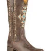 Roper Women's Navajo-Inspired Inlay Western Boots - Square Toe