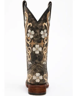 Circle G Women's Honey Cowhide Western Boots - Square Toe -Modern Fashion Sales 04539H D2 P5