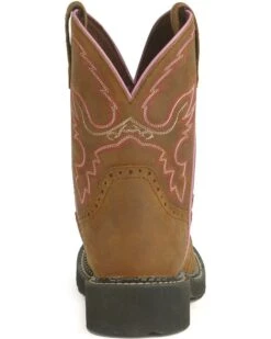 Justin Women's Gypsy Gemma Western Boots - Round Toe -Modern Fashion Sales 045554 BR BK