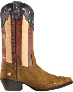Laredo Women's Keyes Stars & Stripes Western Boots - Snip Toe