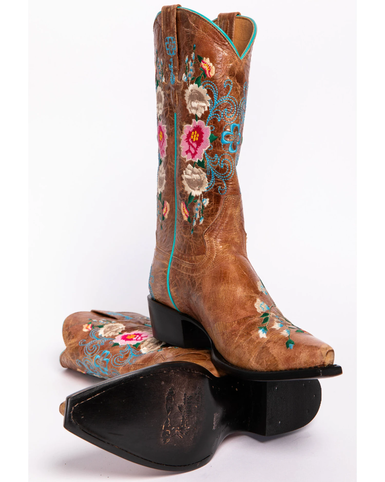 Macie Bean Women's Rose Garden Western Boots - Snip Toe 3 Macie Bean Women's Rose Garden Western Boots - Snip Toe - Image 3