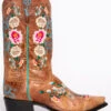 Macie Bean Women's Rose Garden Western Boots - Snip Toe