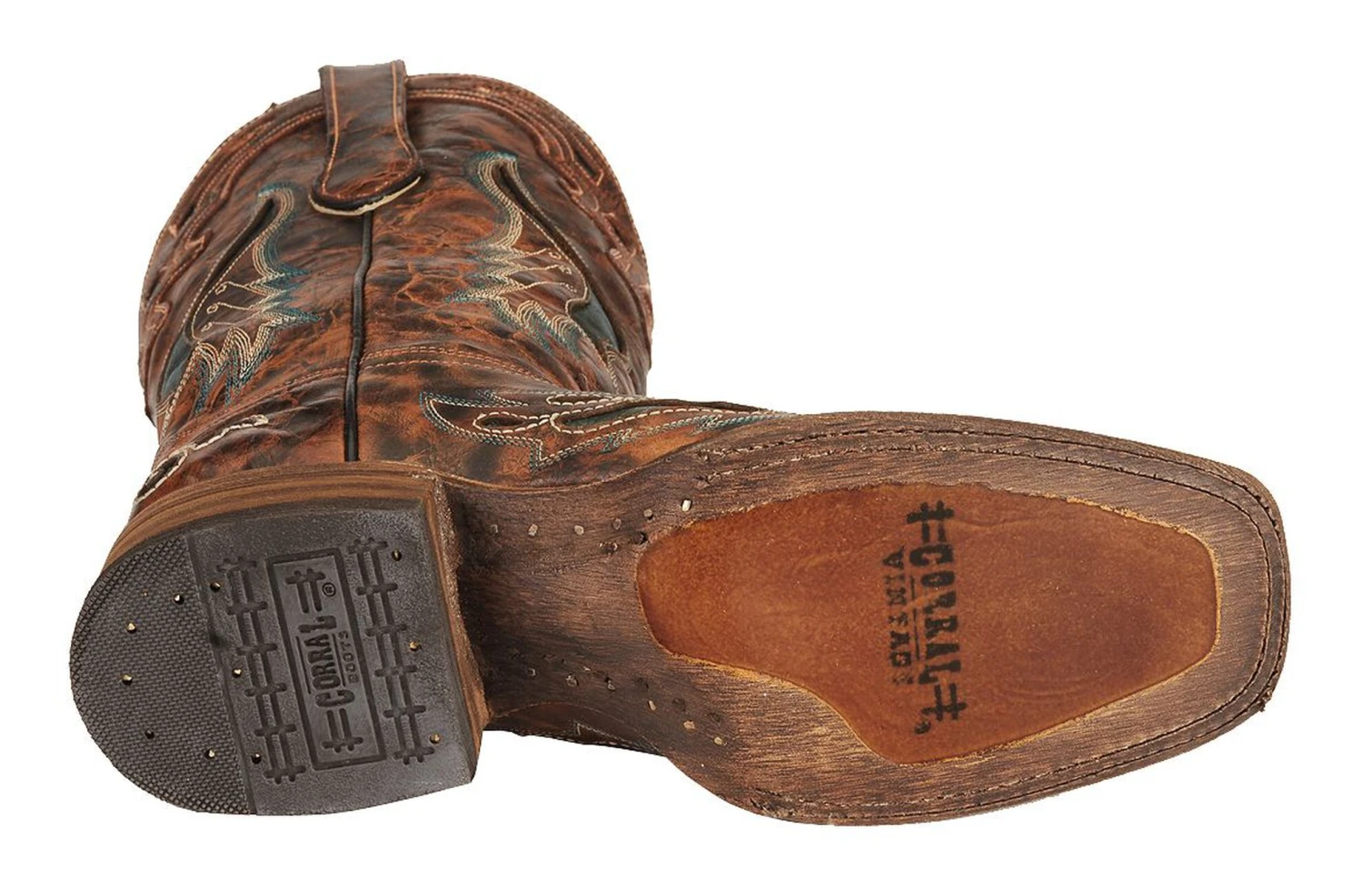 Corral Women's Inlay Western Boots - Square Toe 4 Corral Women's Inlay Western Boots - Square Toe - Image 4