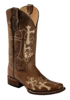 Circle G Women's Cross Embroidered Western Boots - Square Toe 10 Circle G Women's Cross Embroidered Western Boots - Square Toe -Modern Fashion Sales 045V68 47 P1