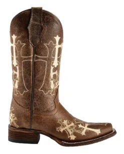 Circle G Women's Cross Embroidered Western Boots - Square Toe 12 Circle G Women's Cross Embroidered Western Boots - Square Toe -Modern Fashion Sales 045V68 47 RT
