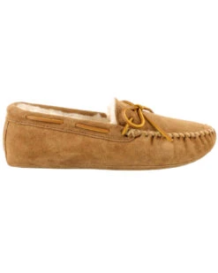 Minnetonka Men's Sheepskin Softsole Moccasins