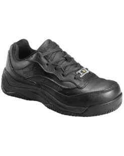Nautilus Women's Black Ego Slip-Resisting Work Shoes - Composite Toe