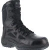 Reebok Women's 8" Side-Zip Rapid Response Tactical Boots - Round Toe