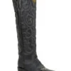 Stetson Women's Blair Black Corded Side Zip Western Boots - Snip Toe