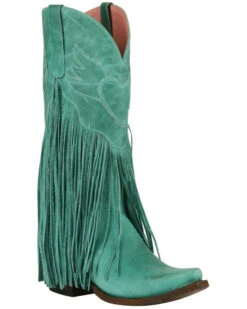 Junk Gypsy By Lane Women's Dreamer Fringe Western Boots - Snip Toe