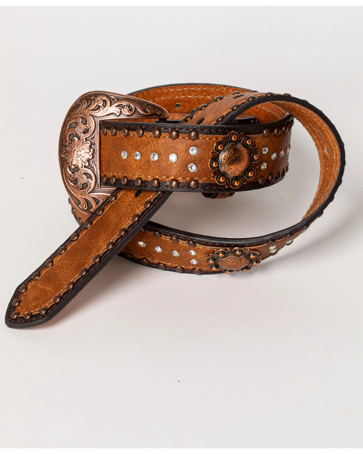 Shyanne Women's Concho And Bling Belt 2 Shyanne Women's Concho And Bling Belt - Image 2
