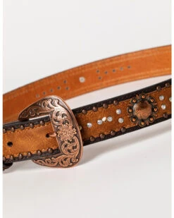 Shyanne Women's Concho And Bling Belt