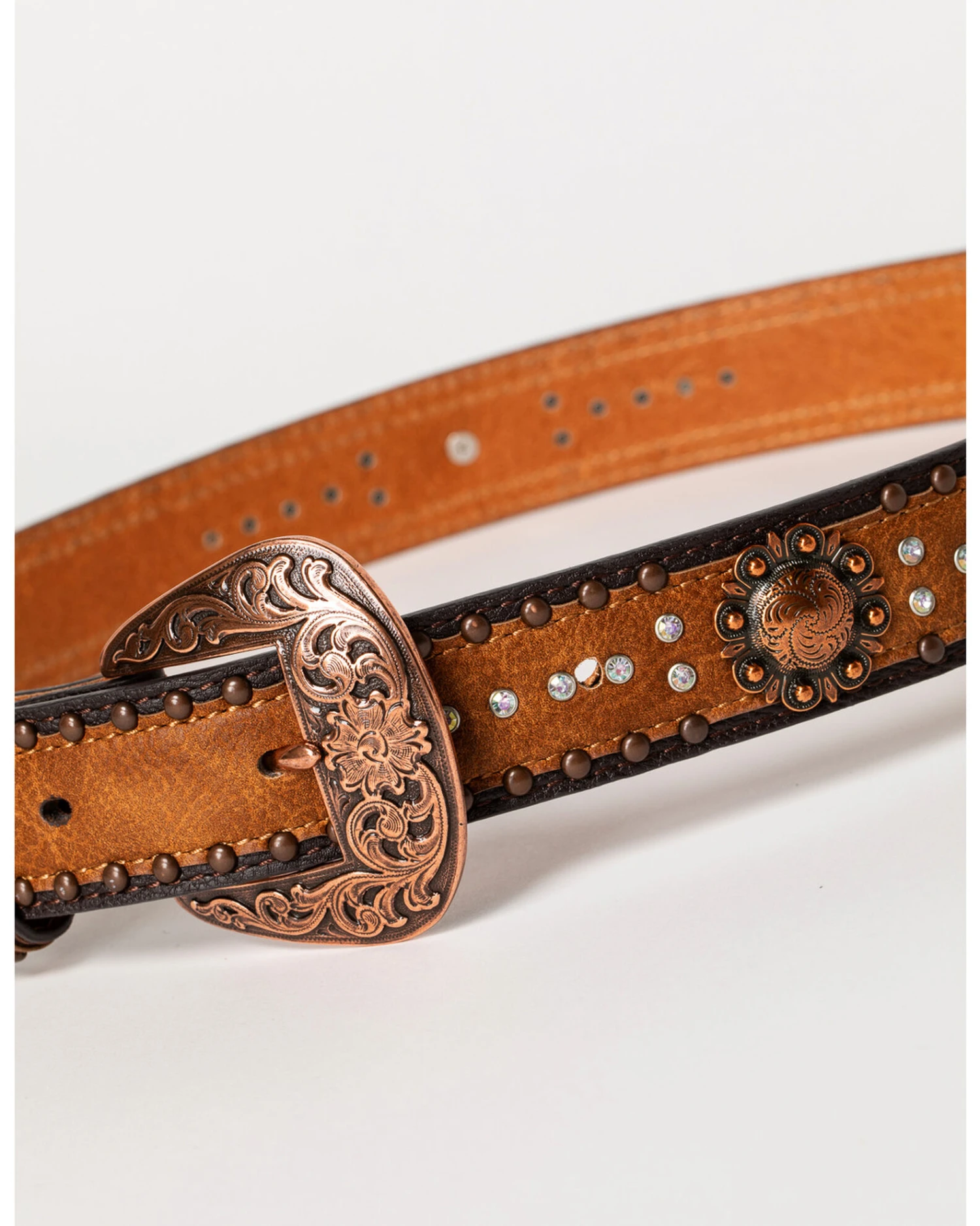 Shyanne Women's Concho And Bling Belt 1 Shyanne Women's Concho And Bling Belt