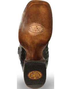 El Dorado Men's Handmade Full Quill Ostrich Stockman Boots - Broad Square Toe 13 El Dorado Men's Handmade Full Quill Ostrich Stockman Boots - Broad Square Toe -Modern Fashion Sales 2000221951 001 BM