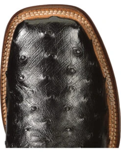 El Dorado Men's Handmade Full Quill Ostrich Stockman Boots - Broad Square Toe 10 El Dorado Men's Handmade Full Quill Ostrich Stockman Boots - Broad Square Toe -Modern Fashion Sales 2000221951 001 TP