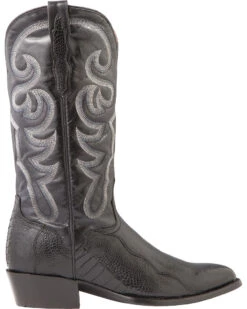 El Dorado Men's Handmade Ostrich Leg Western Boots - Medium Toe 10 El Dorado Men's Handmade Ostrich Leg Western Boots - Medium Toe -Modern Fashion Sales 2000221956 001 RT