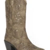 Roper Women's Brown Alisa Western Boots - Snip Toe