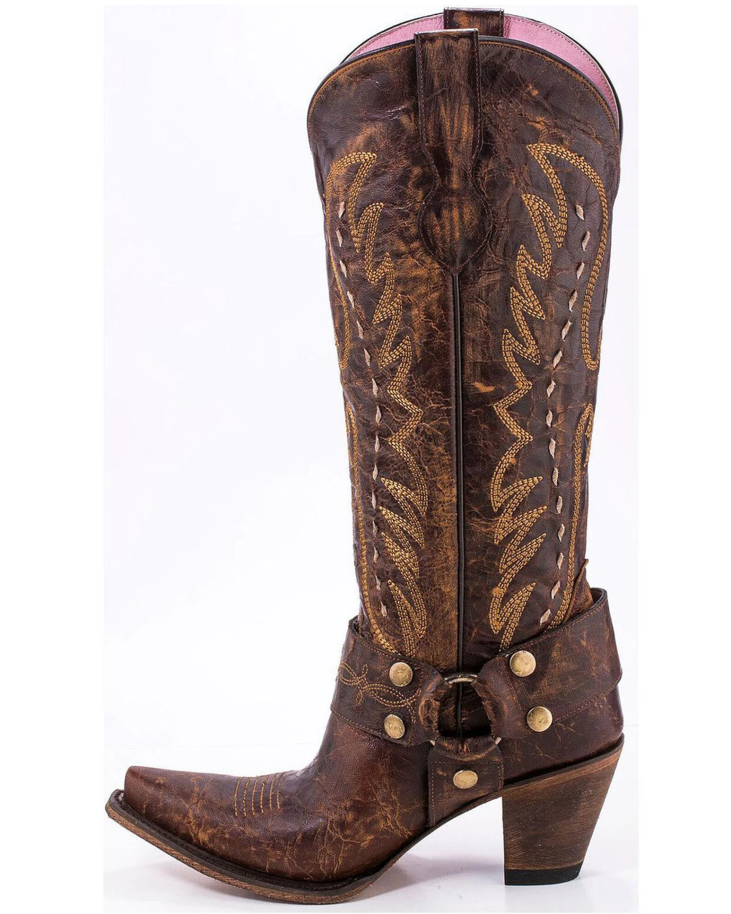 Junk Gypsy By Lane Women's Vagabond Harness Western Boots - Snip Toe 2 Junk Gypsy By Lane Women's Vagabond Harness Western Boots - Snip Toe - Image 2
