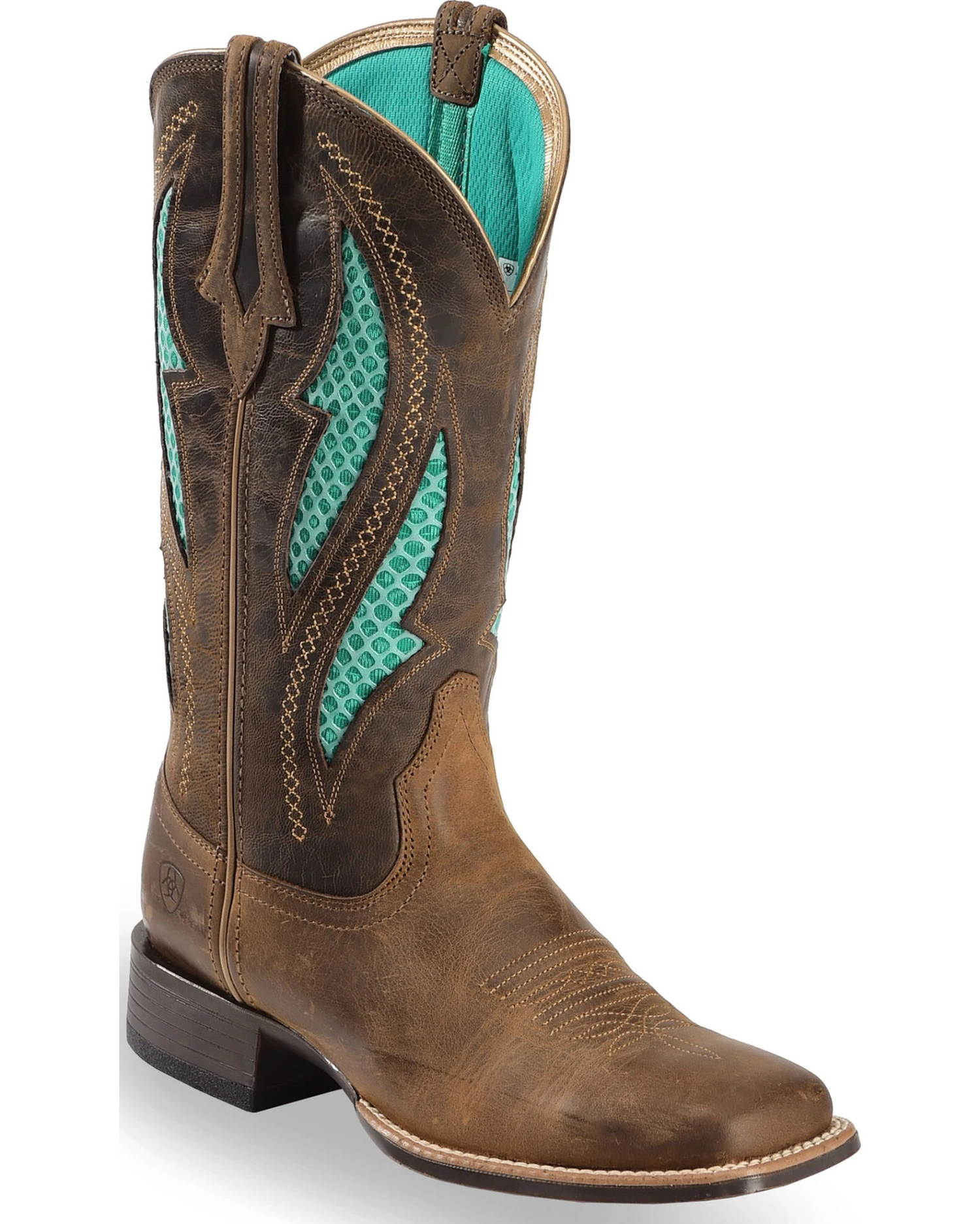 Ariat Women's VentTEK Ultra Quickdraw Western Performance Boots - Broad Square Toe 5 Ariat Women's VentTEK Ultra Quickdraw Western Performance Boots - Broad Square Toe - Image 5