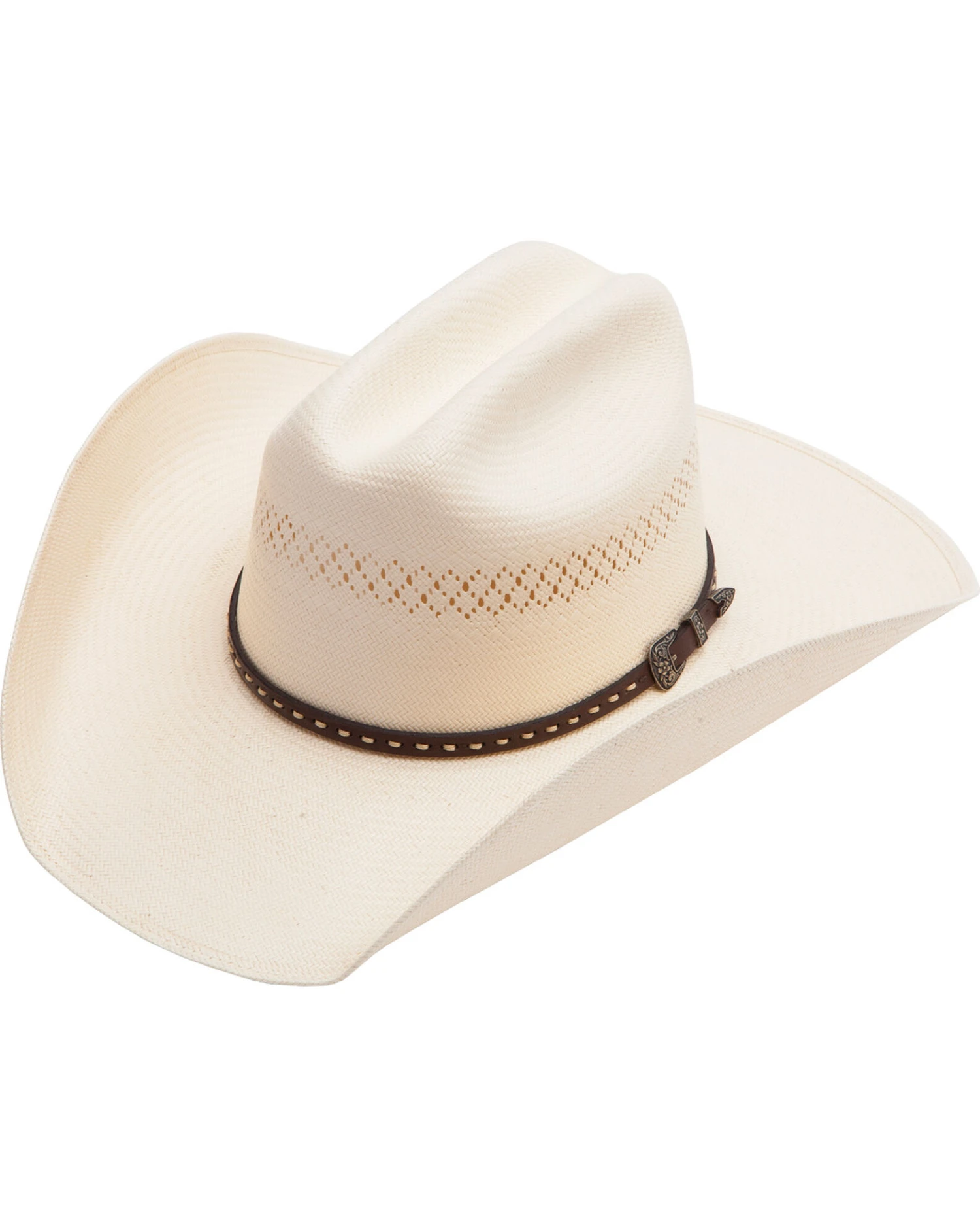 Cody James Men's Vented Straw Cowboy Hat 2 Cody James Men's Vented Straw Cowboy Hat - Image 2