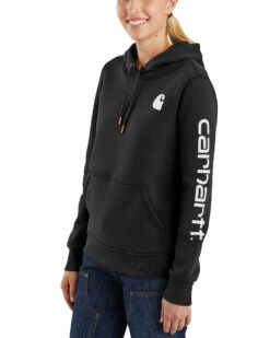 Carhartt Women's Clarksburg Graphic Sleeve Pullover Sweatshirt -Modern Fashion Sales 2000238908 001 D2