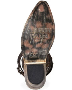 Liberty Black Women's Volcano Brass Studded Harness Booties - Pointed Toe -Modern Fashion Sales 2000240344 200 BM