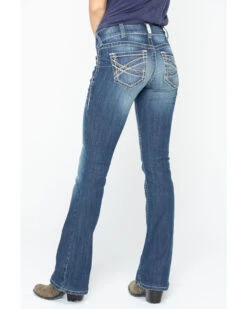 Ariat Women's R.E.A.L Mid Rise Entwined Bootcut Jeans 11 Ariat Women's R.E.A.L Mid Rise Entwined Bootcut Jeans -Modern Fashion Sales 2000240367 400 P4