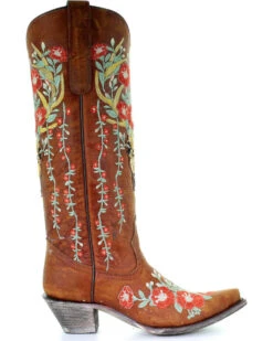 Corral Women's Deer Skull & Floral Embroidery Western Boots - Snip Toe 14 Corral Women's Deer Skull & Floral Embroidery Western Boots - Snip Toe -Modern Fashion Sales 2000241029 280 RT