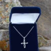 Montana Silversmiths Women's Silver Tangled Arms Cross Necklace