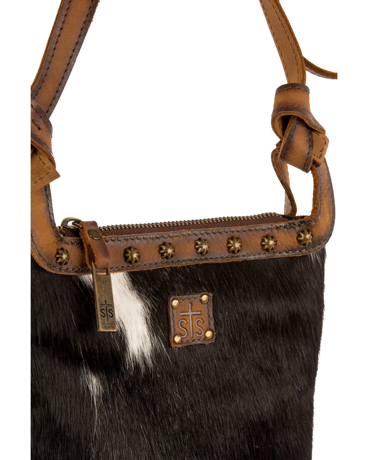 STS Ranchwear Women's Classic Hair On Cowhide Crossbody Bag 1 STS Ranchwear Women's Classic Hair On Cowhide Crossbody Bag