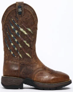 Brothers & Sons Men's Scratch American Flag Lite Performance Western Boots - Square Toe -Modern Fashion Sales 2000258768 200 P2