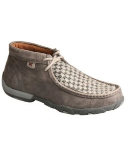Twisted X Women's Weave Gray Moccasin Shoes - Moc Toe -Modern Fashion Sales 2000259069 020 P1