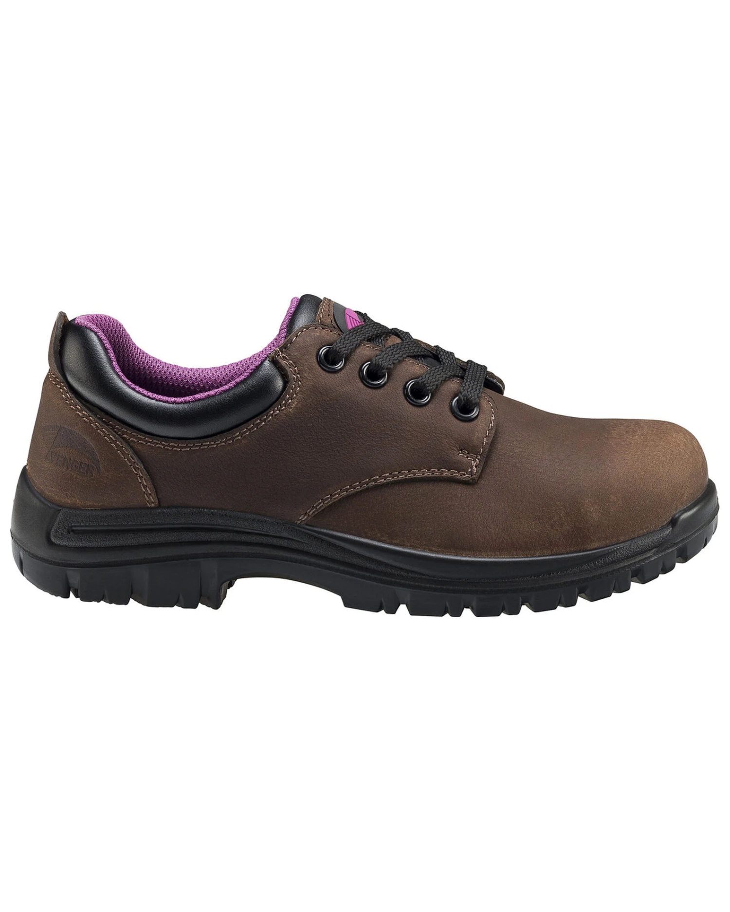 Avenger Women's Waterproof Oxford Work Shoes - Composite Toe 2 Avenger Women's Waterproof Oxford Work Shoes - Composite Toe - Image 2