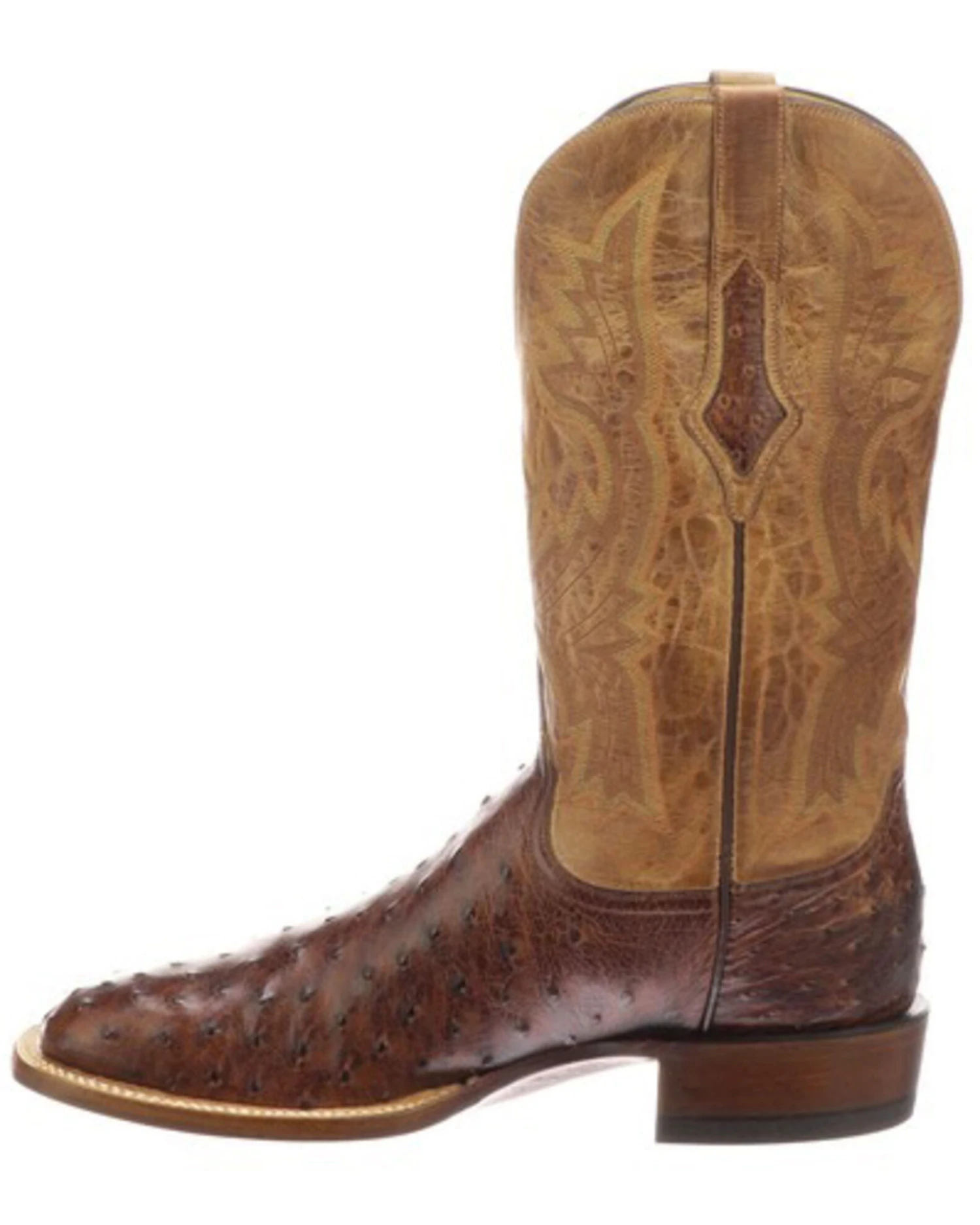 Lucchese Men's Cliff Exotic Western Boots - Square Toe 2 Lucchese Men's Cliff Exotic Western Boots - Square Toe - Image 2