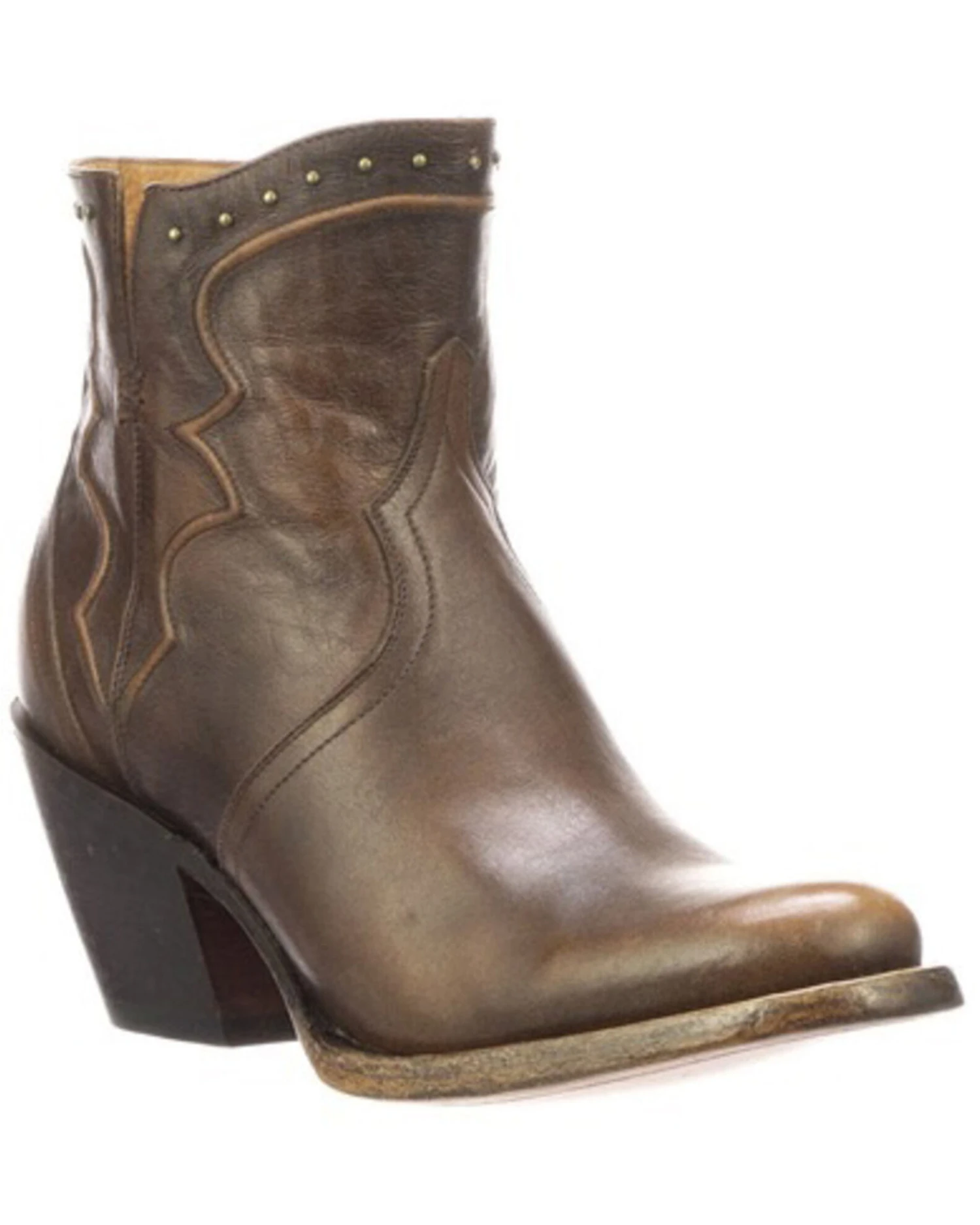Lucchese Women's Karla Fashion Booties - Round Toe 4 Lucchese Women's Karla Fashion Booties - Round Toe - Image 4