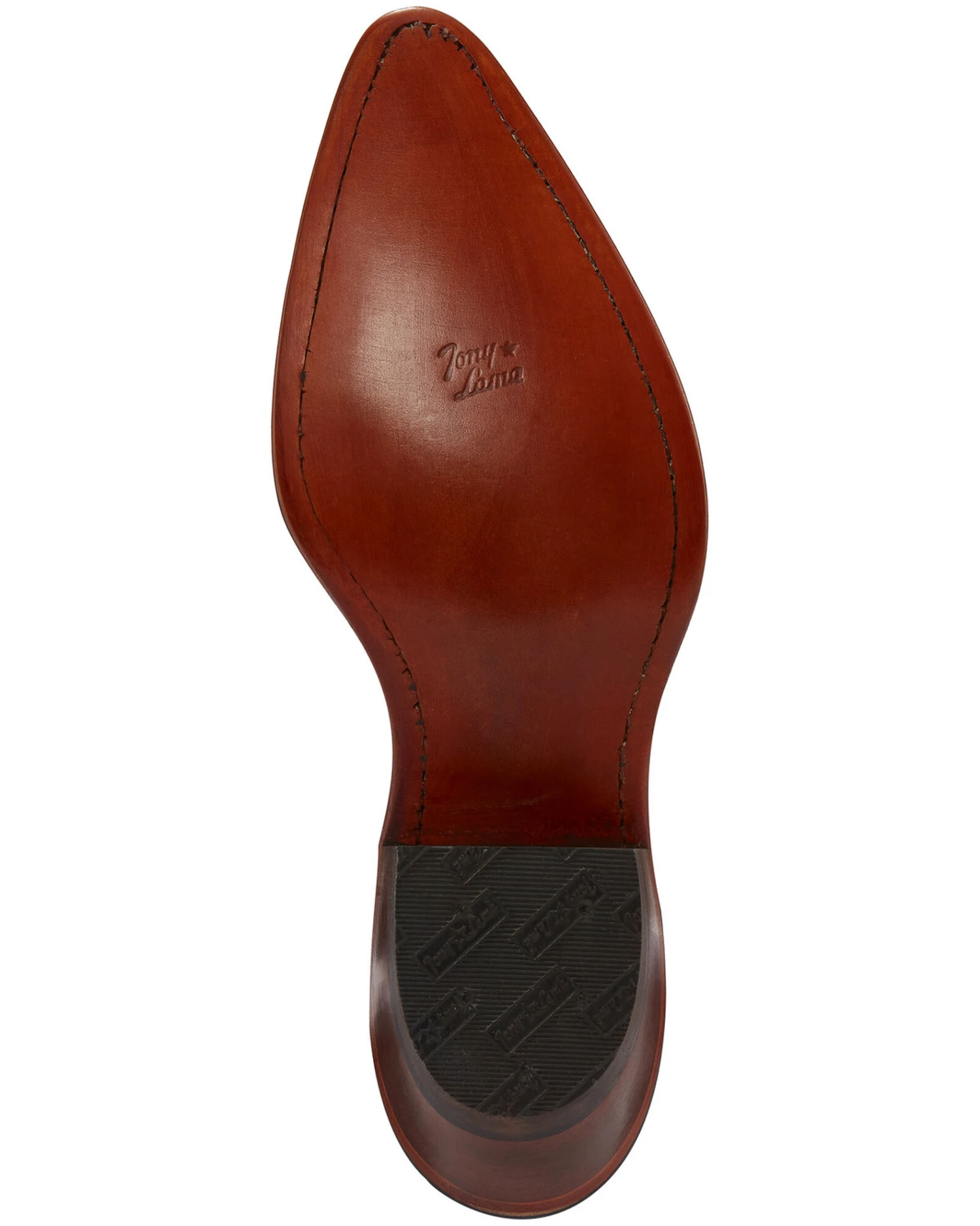 Tony Lama Women's Cognac Emilia Western Boots - Pointed Toe 2 Tony Lama Women's Cognac Emilia Western Boots - Pointed Toe - Image 2