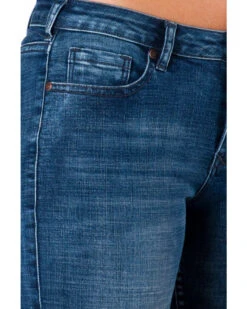 Cowgirl Tuff Women's Medium Wash Natural Waist Trousers -Modern Fashion Sales 2000281432 400 P6