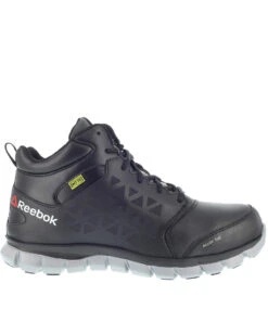 Reebok Women's Black Sublite Met Guard Work Shoes - Alloy Toe
