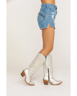 Show Me Your Mumu Women's Arizona Delta Rainbow High Waisted Shorts 11 Show Me Your Mumu Women's Arizona Delta Rainbow High Waisted Shorts -Modern Fashion Sales 2000286000 400 P3