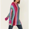 Show Me Your Mumu Women's Trina Madly Stripe Knit Sweater