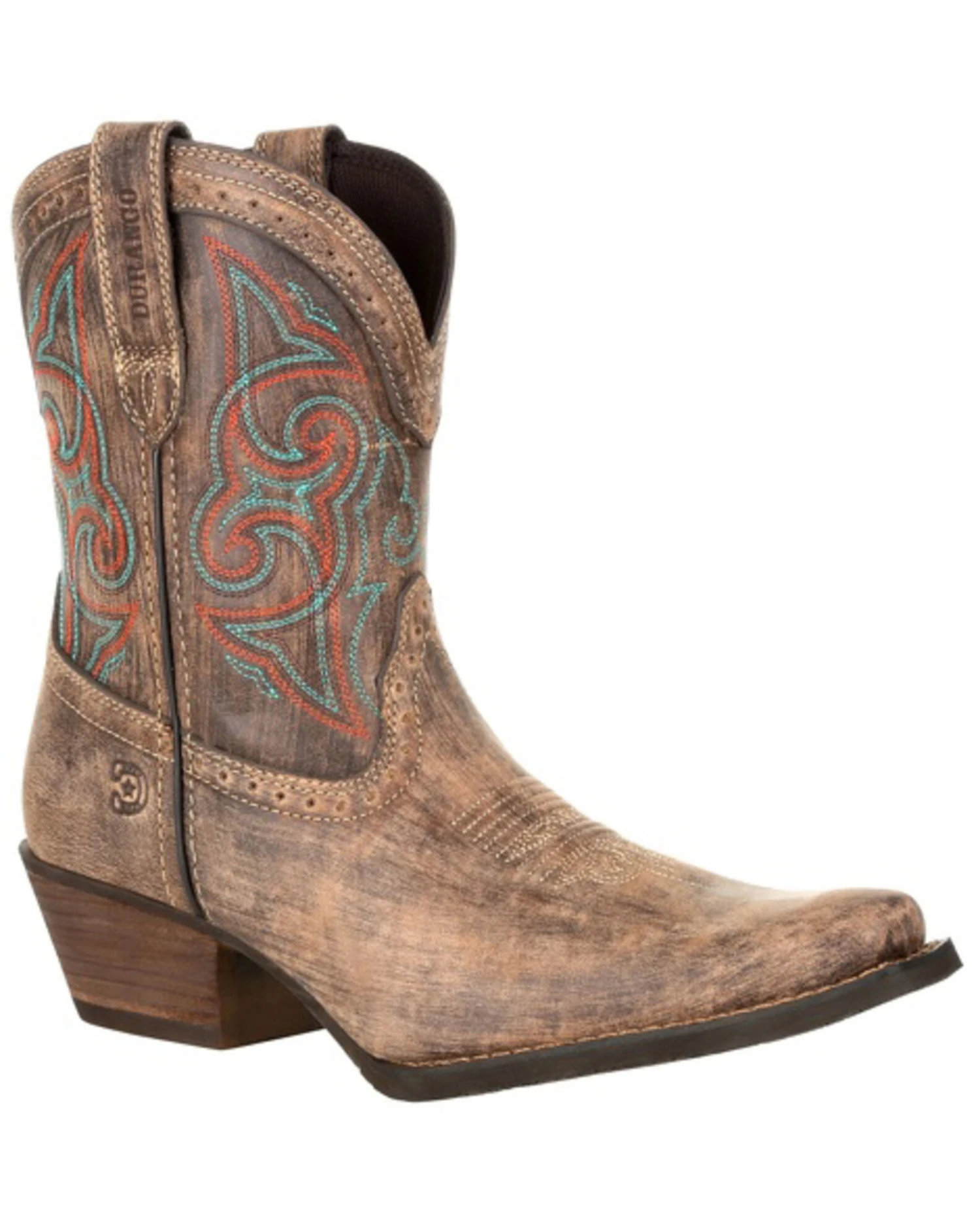 Durango Women's Driftwood Western Booties - Snip Toe 5 Durango Women's Driftwood Western Booties - Snip Toe - Image 5
