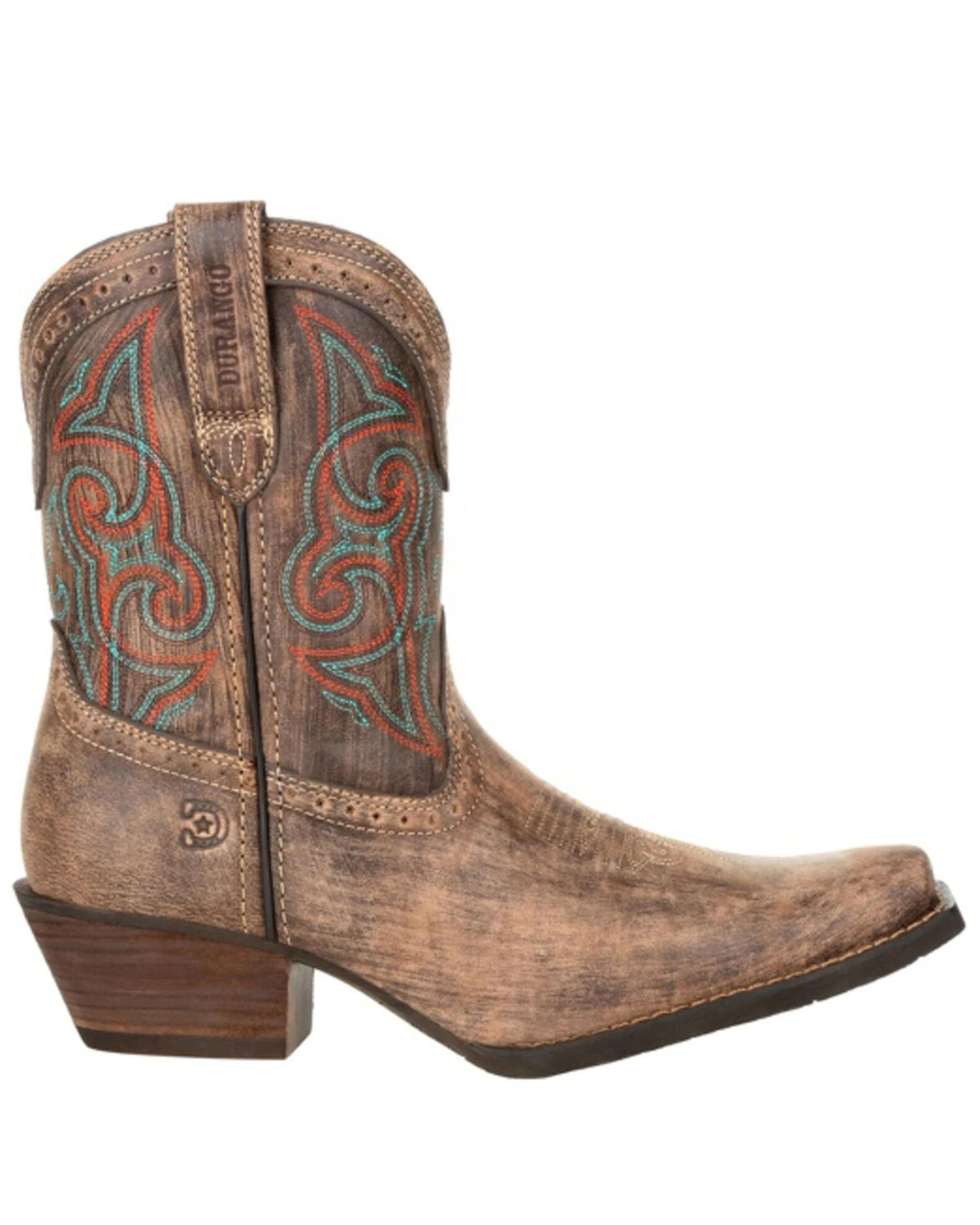 Durango Women's Driftwood Western Booties - Snip Toe 3 Durango Women's Driftwood Western Booties - Snip Toe - Image 3