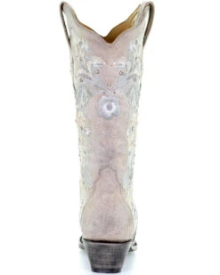 Corral Women's Floral Embroidered Western Boots - Snip Toe -Modern Fashion Sales 2000288044 100 P4
