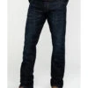 Wrangler Retro Men's Dax Dark Stretch Slim Bootcut Jeans