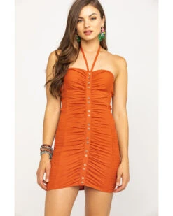 Free People Women's Hold On Mini Dress
