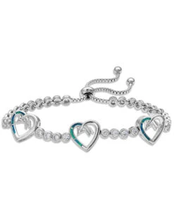 Montana Silversmiths Women's Follow Your Arrow Heart Bolo Bracelet