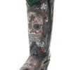 Corral Women's Sugar Skull Embroidery Western Boots - Snip Toe