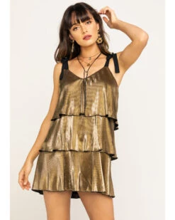 Show Me Your Mumu Women's Pleated Suarez Tie Dress 8 Show Me Your Mumu Women's Pleated Suarez Tie Dress -Modern Fashion Sales 2000293757 710 P1